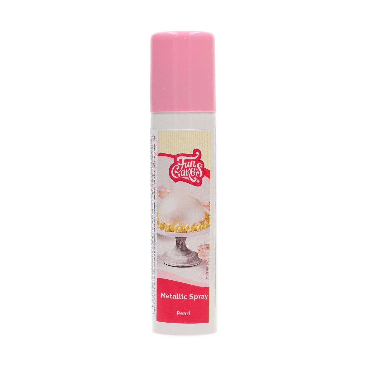 Barva ve spreji metalická perleťová 100 ml FunCakes